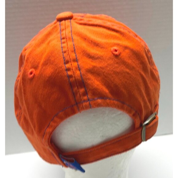 Boise State Broncos Strapback Hat Two Tone BSU Cap Blue Orange College Football - Picture 3 of 8